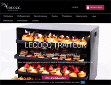 Tablet Screenshot of lecocq.fr